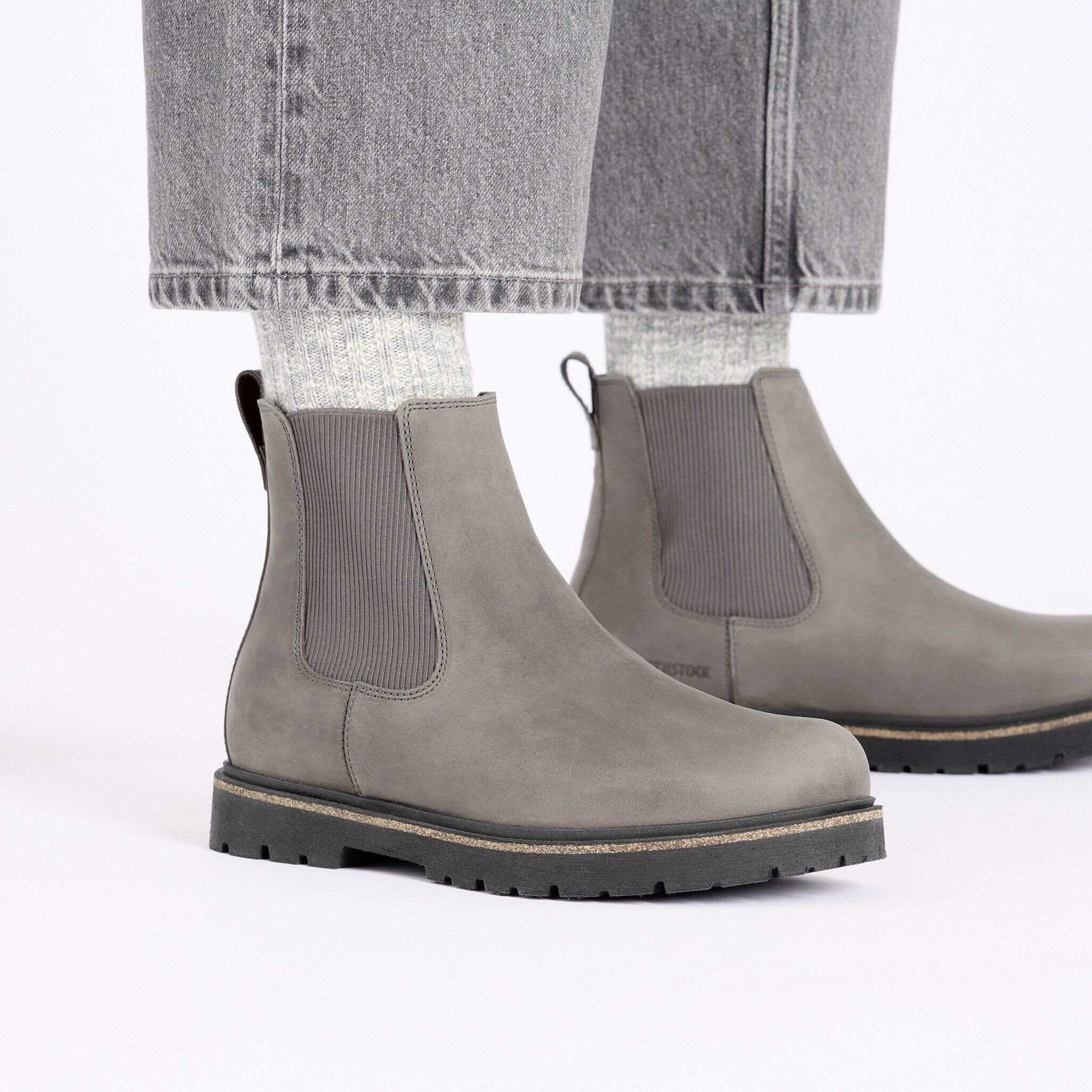 Highwood Slip On Mid Women Nubuck Leather - View 5