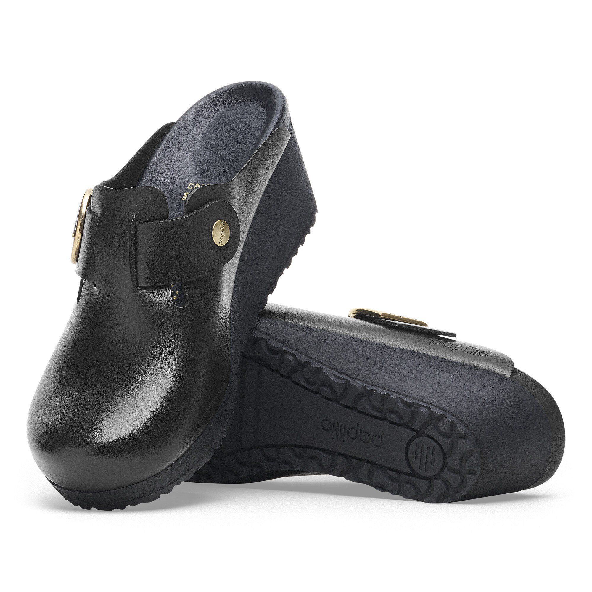 Fanny Leather Black/Black - View 5