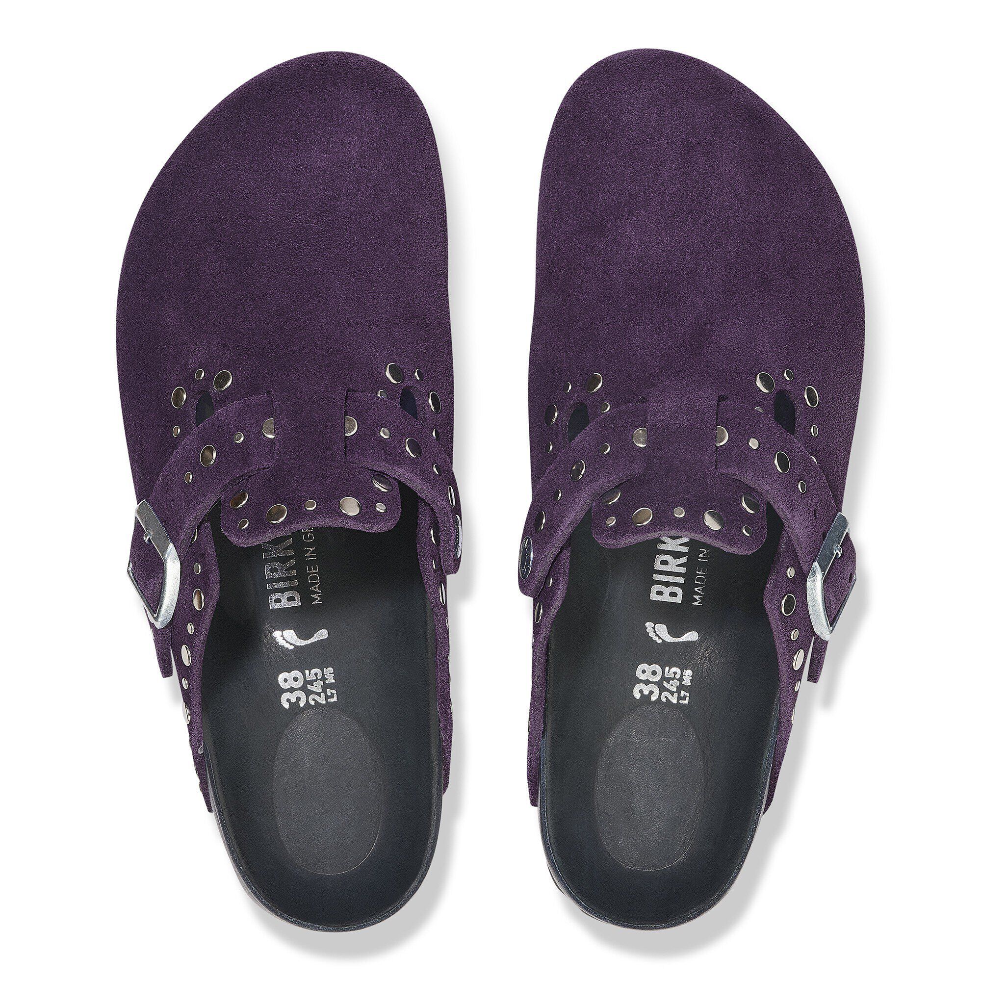Boston Rivet Suede Leather - View 2
