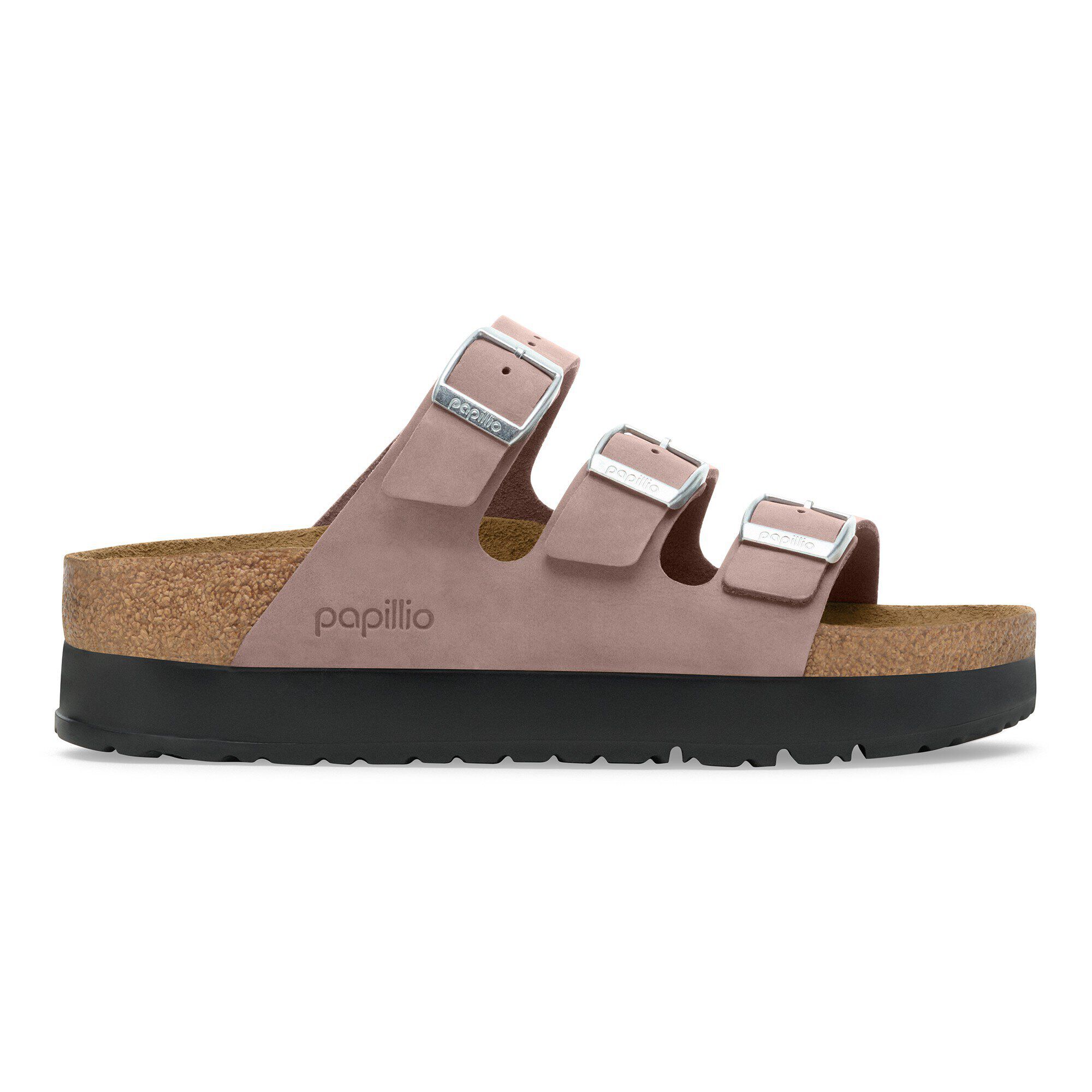 Florida Flex Platform Nubuck Leather Faded Purple - View 3