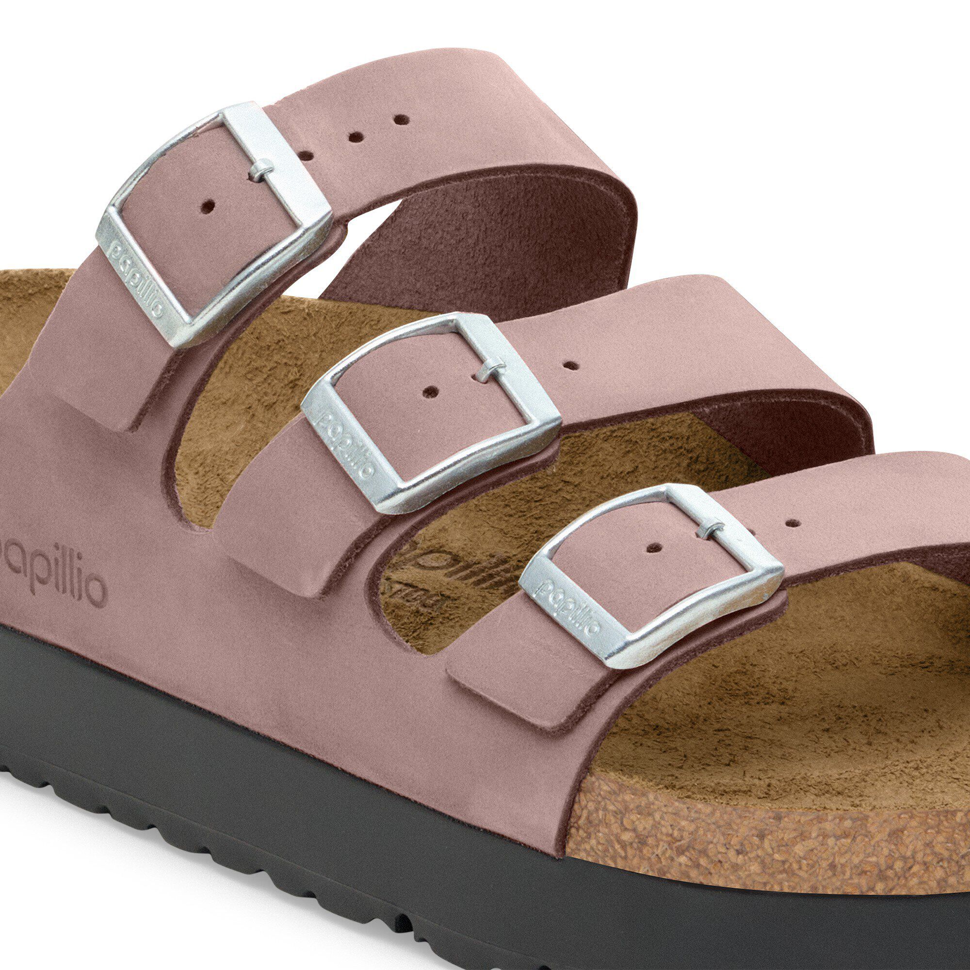 Florida Flex Platform Nubuck Leather Faded Purple - View 4