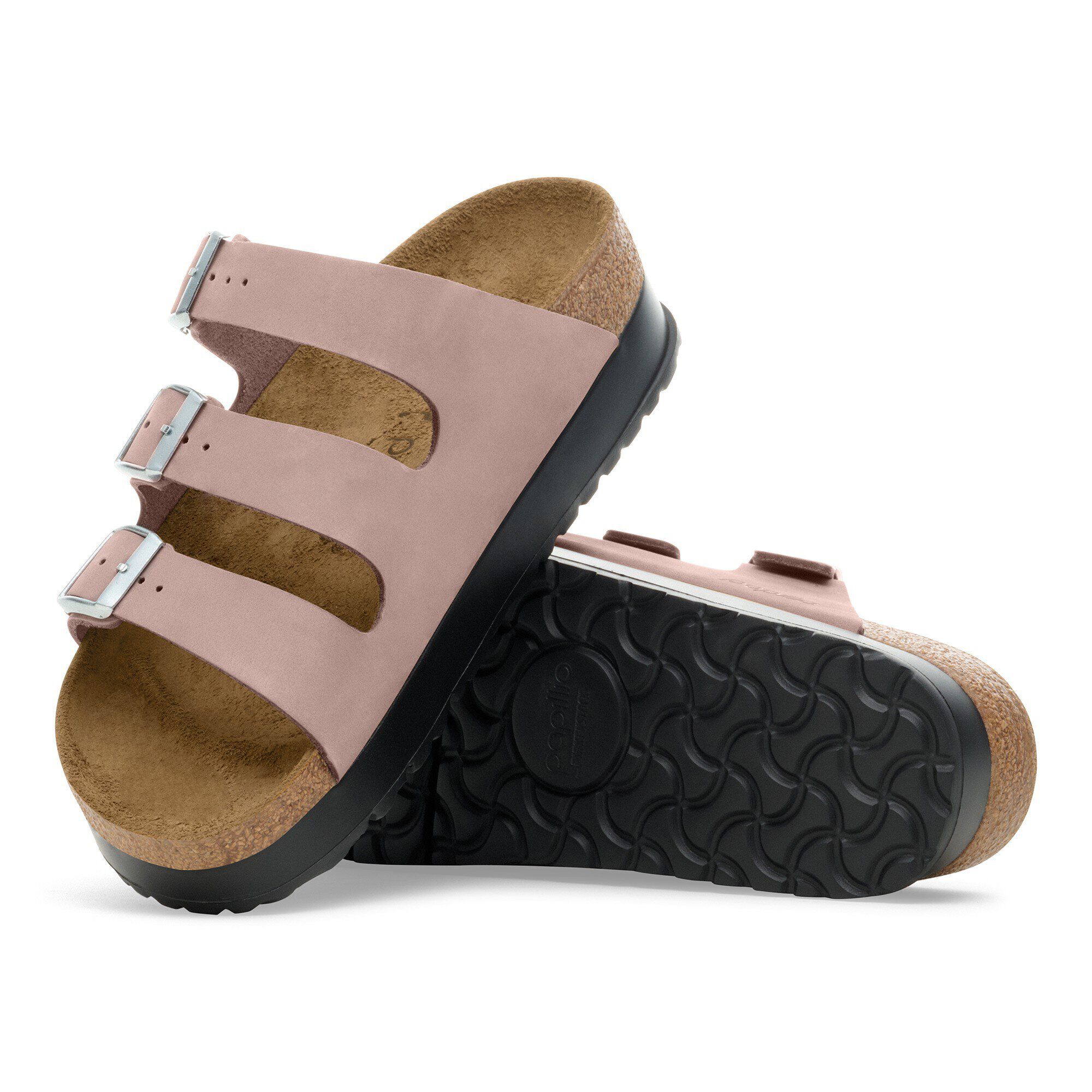 Florida Flex Platform Nubuck Leather Faded Purple - View 5