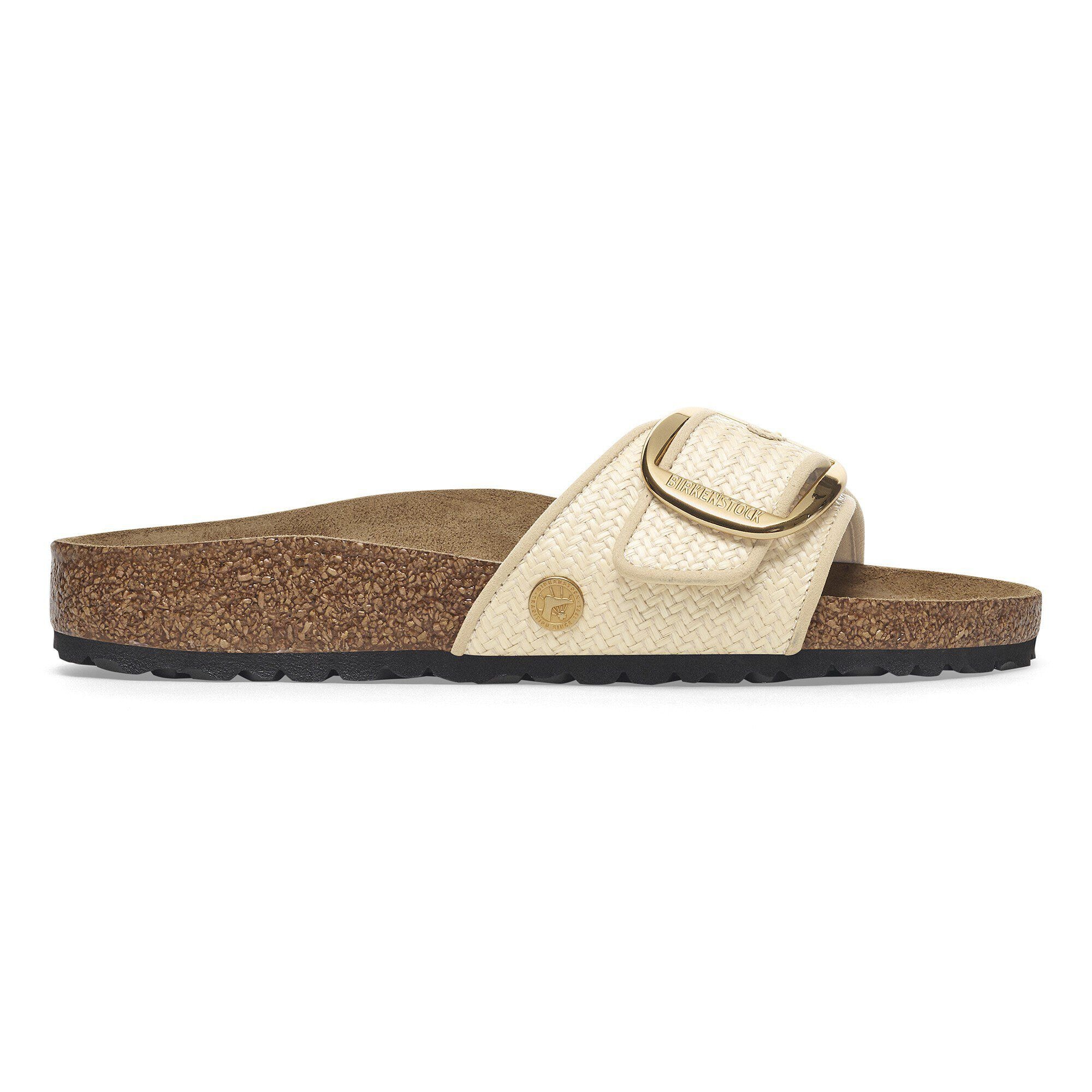 Madrid Big Buckle Raffia Textile - View 3
