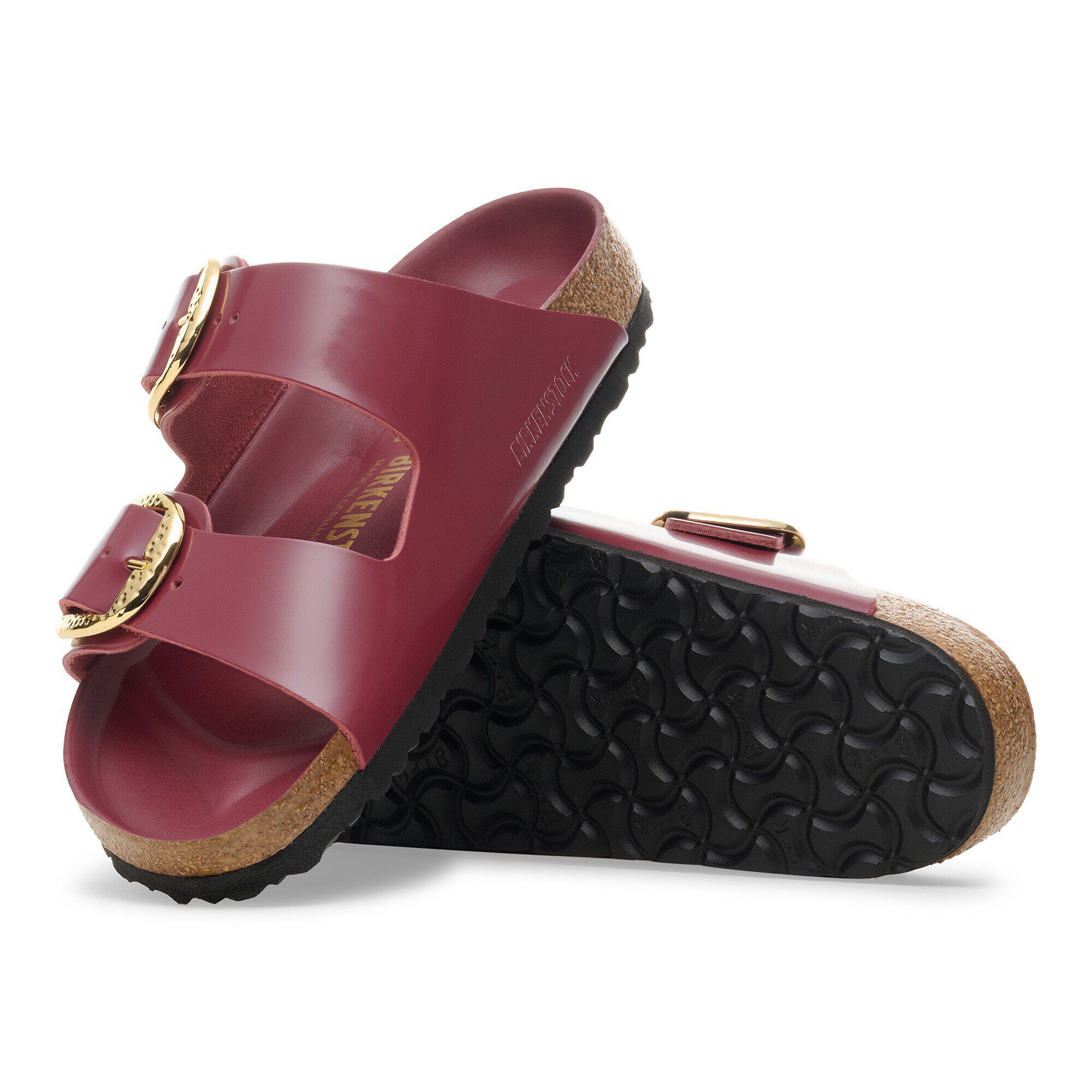 Arizona Big Buckle Natural Leather Patent - View 4