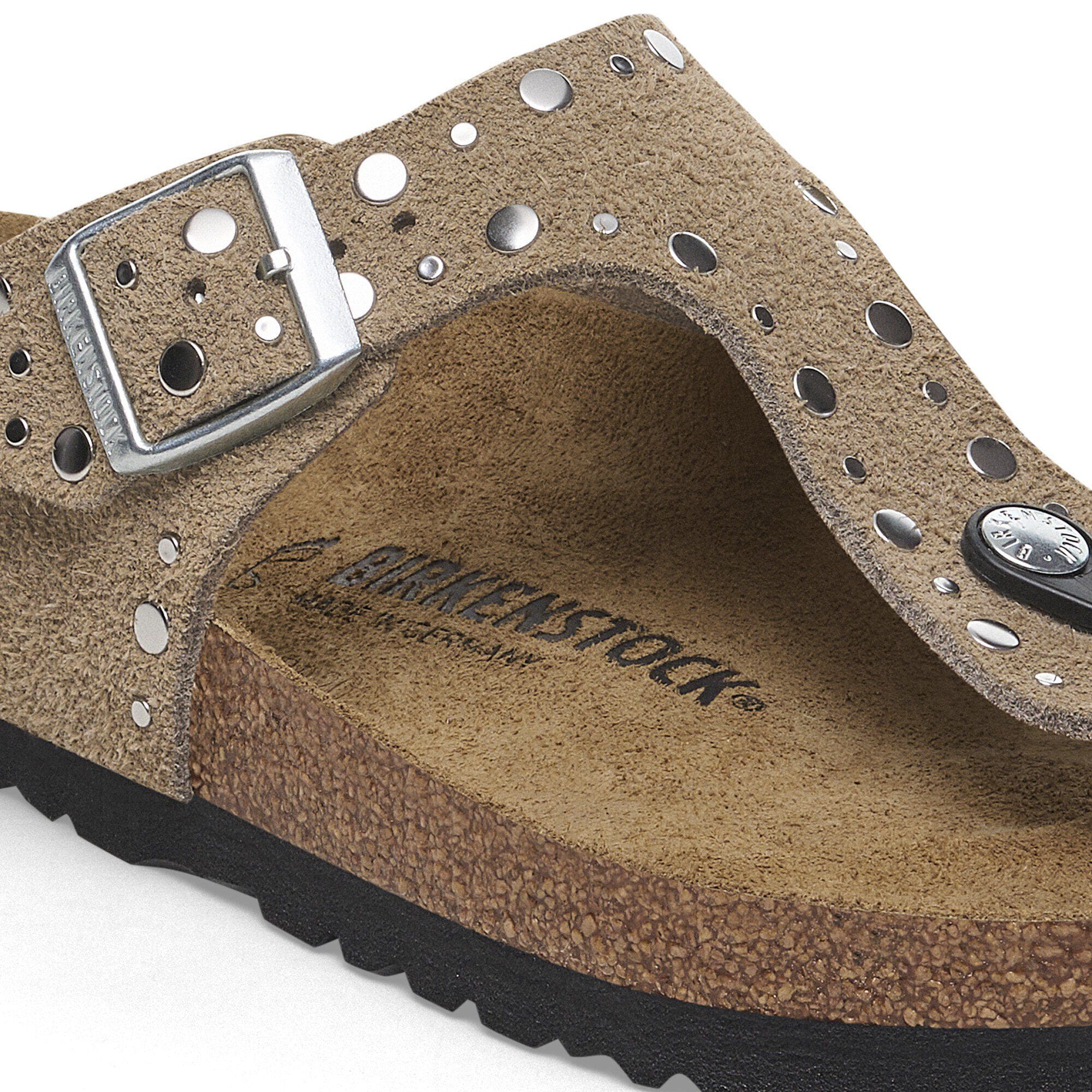 Gizeh Rivet Suede Leather - View 5