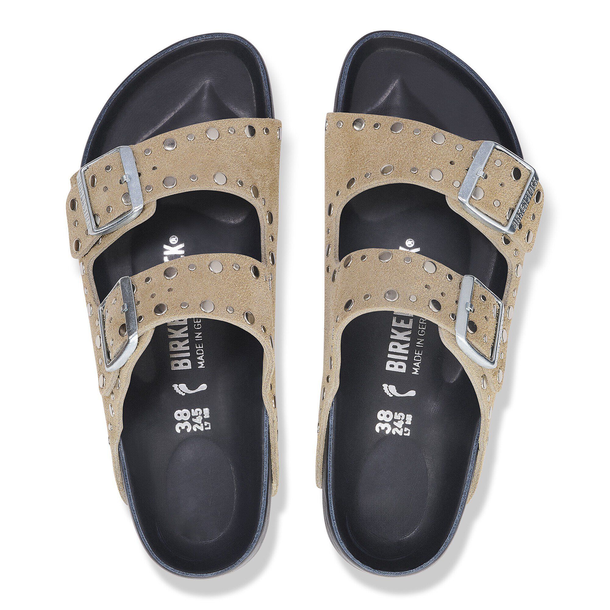 Arizona Rivet Suede Leather - View 2