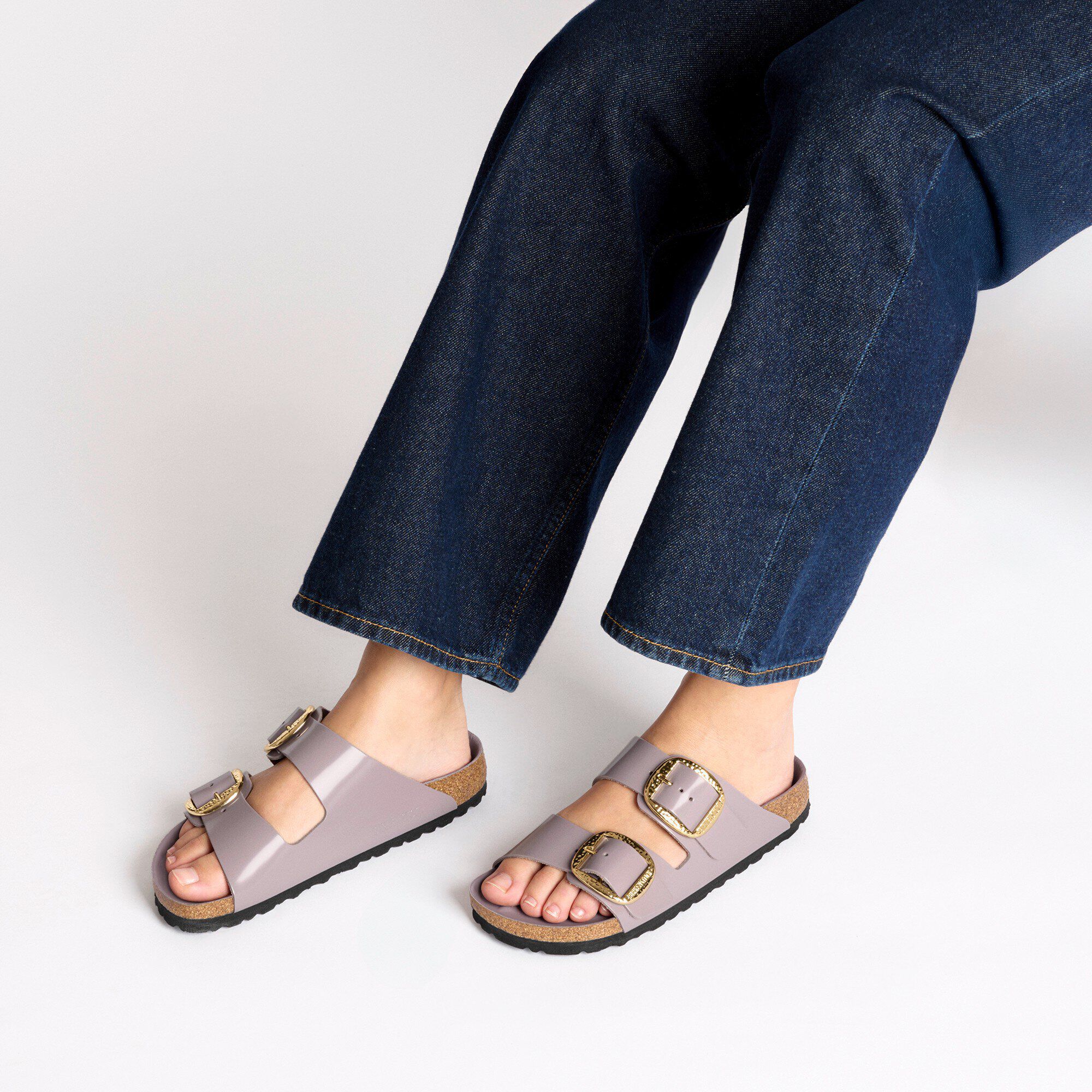 Arizona Big Buckle Natural Leather Patent - View 5