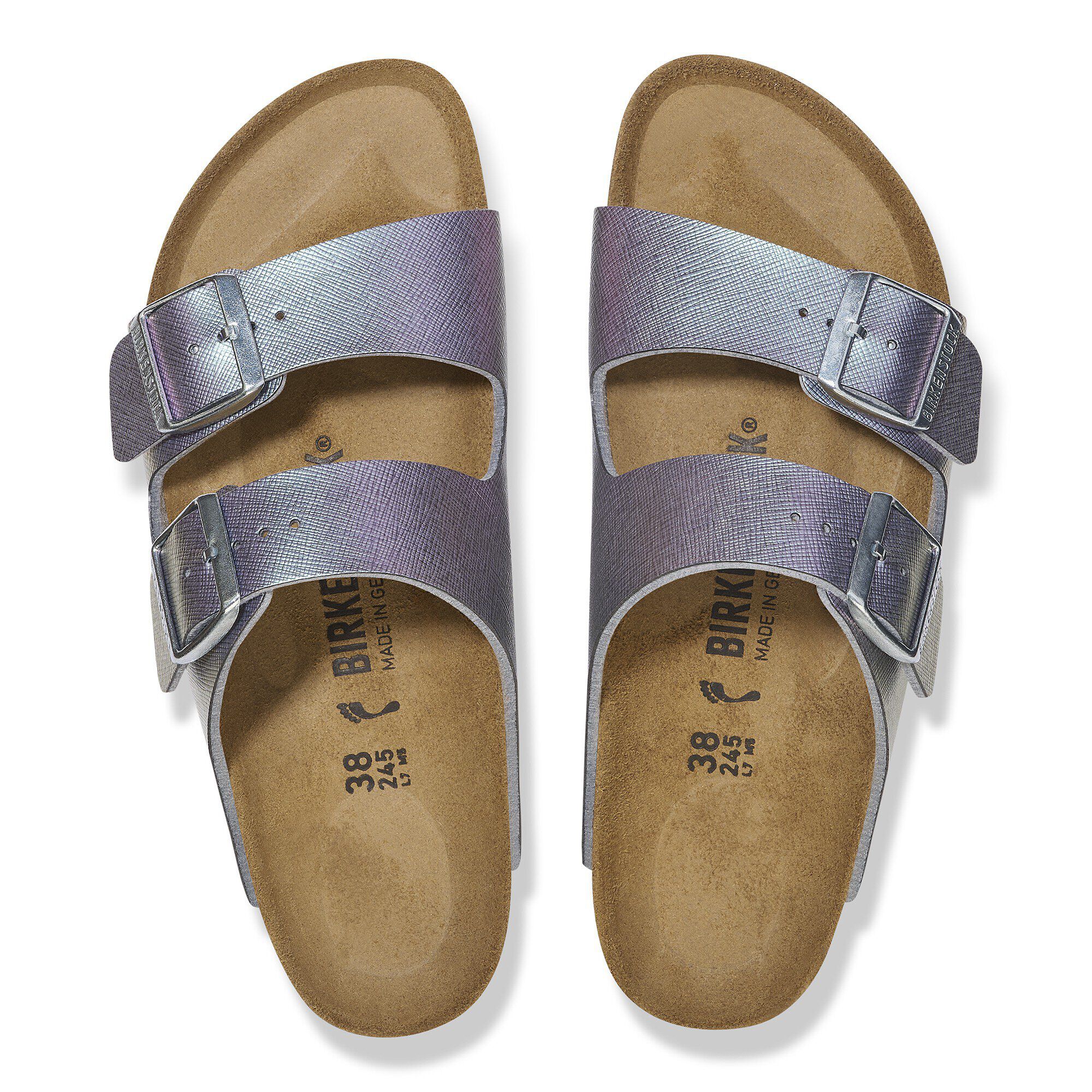 Arizona Birko-Flor Embossed Violet - View 2