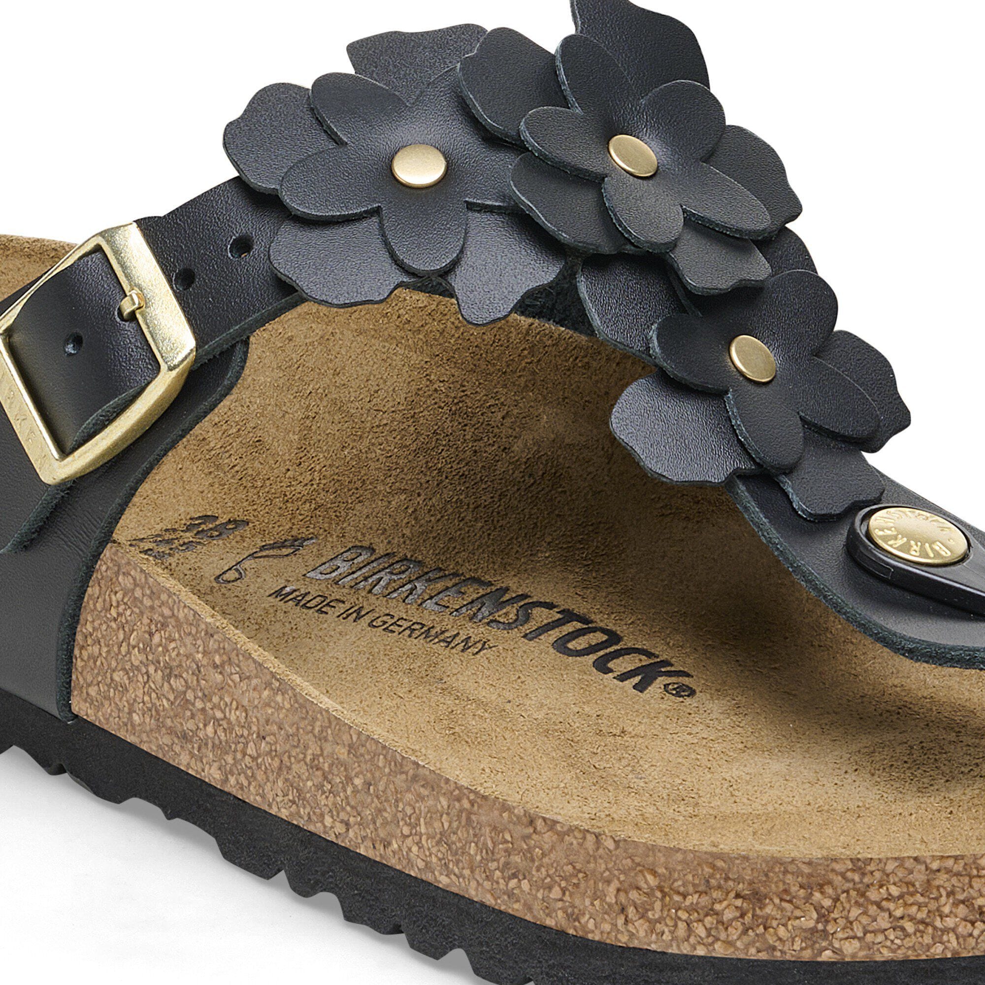 Gizeh Flower Embellishment Natural Leather - View 6