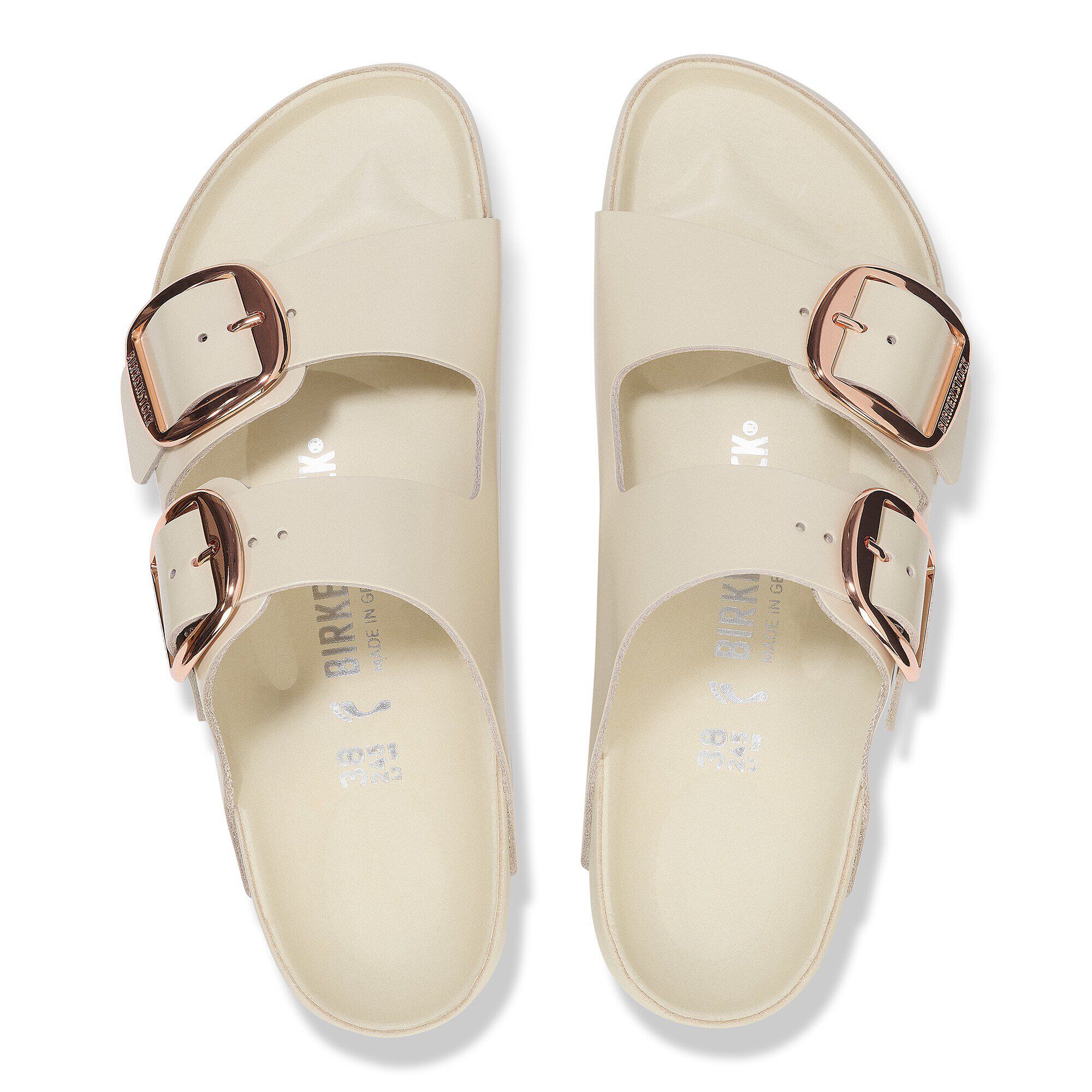 Arizona Big Buckle Natural Leather Patent - View 2