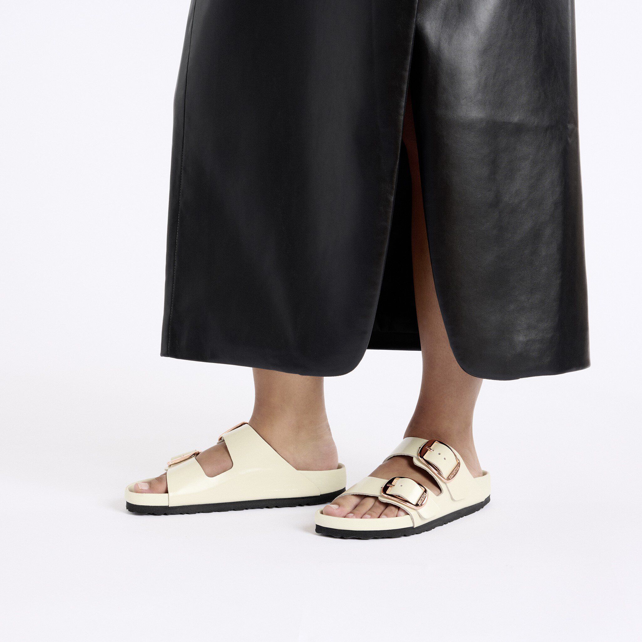 Arizona Big Buckle Natural Leather Patent - View 5
