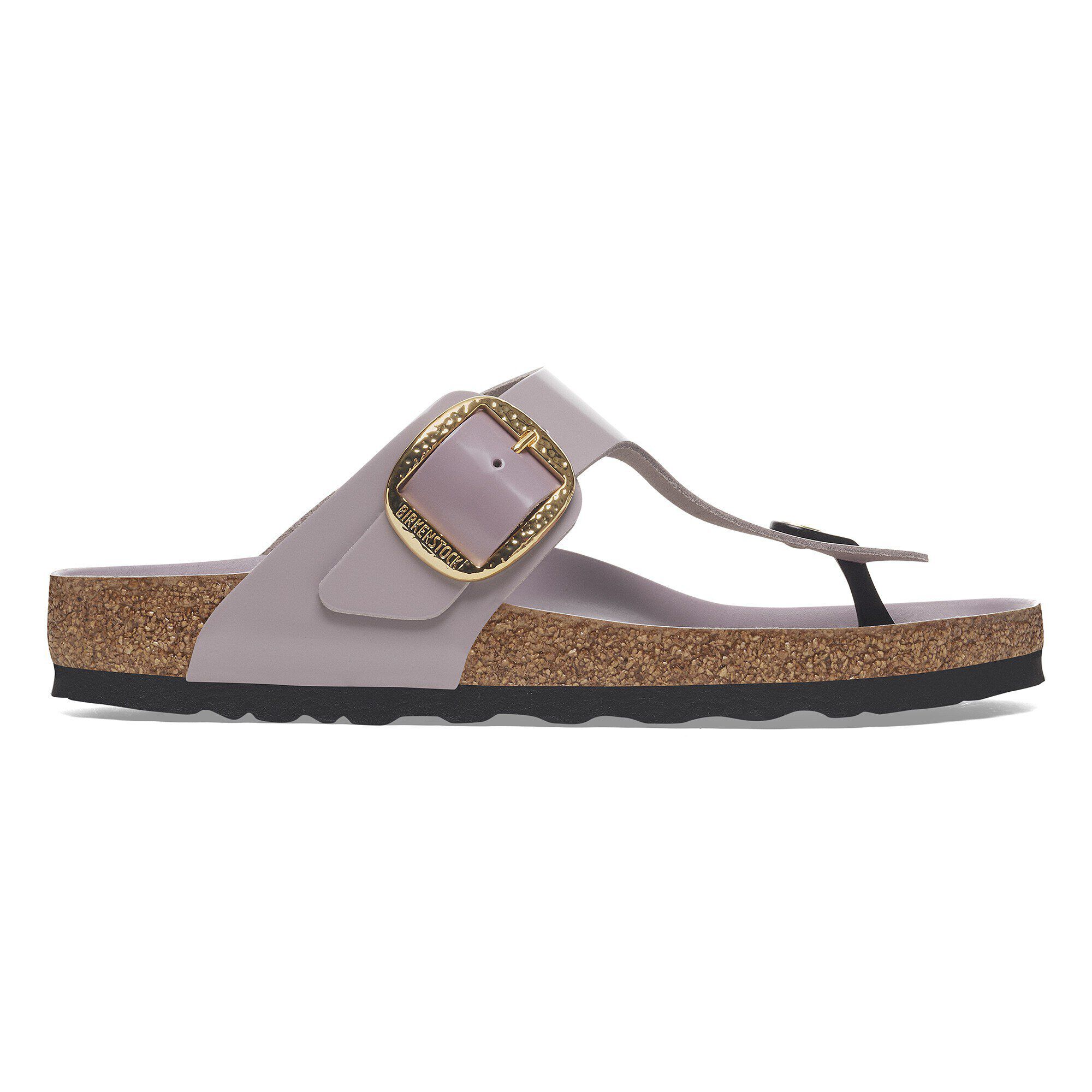 Gizeh Big Buckle Natural Leather Patent - View 3