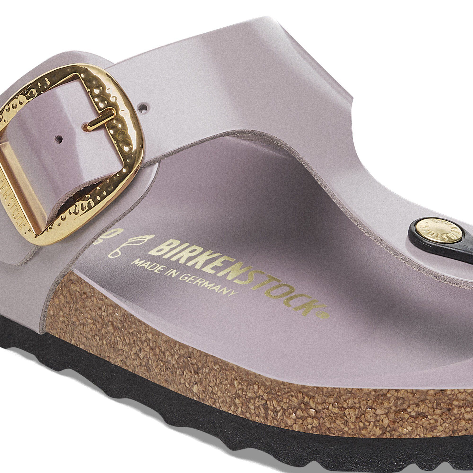 Gizeh Big Buckle Natural Leather Patent - View 4