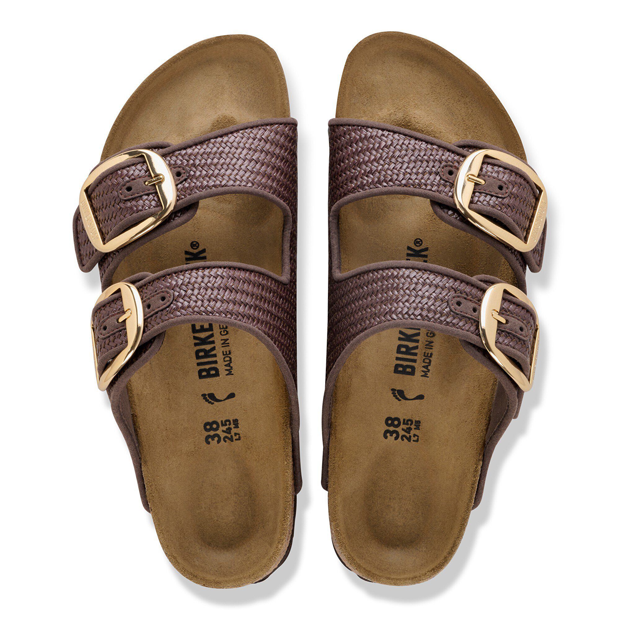 Arizona Big Buckle Raffia Textile - View 2