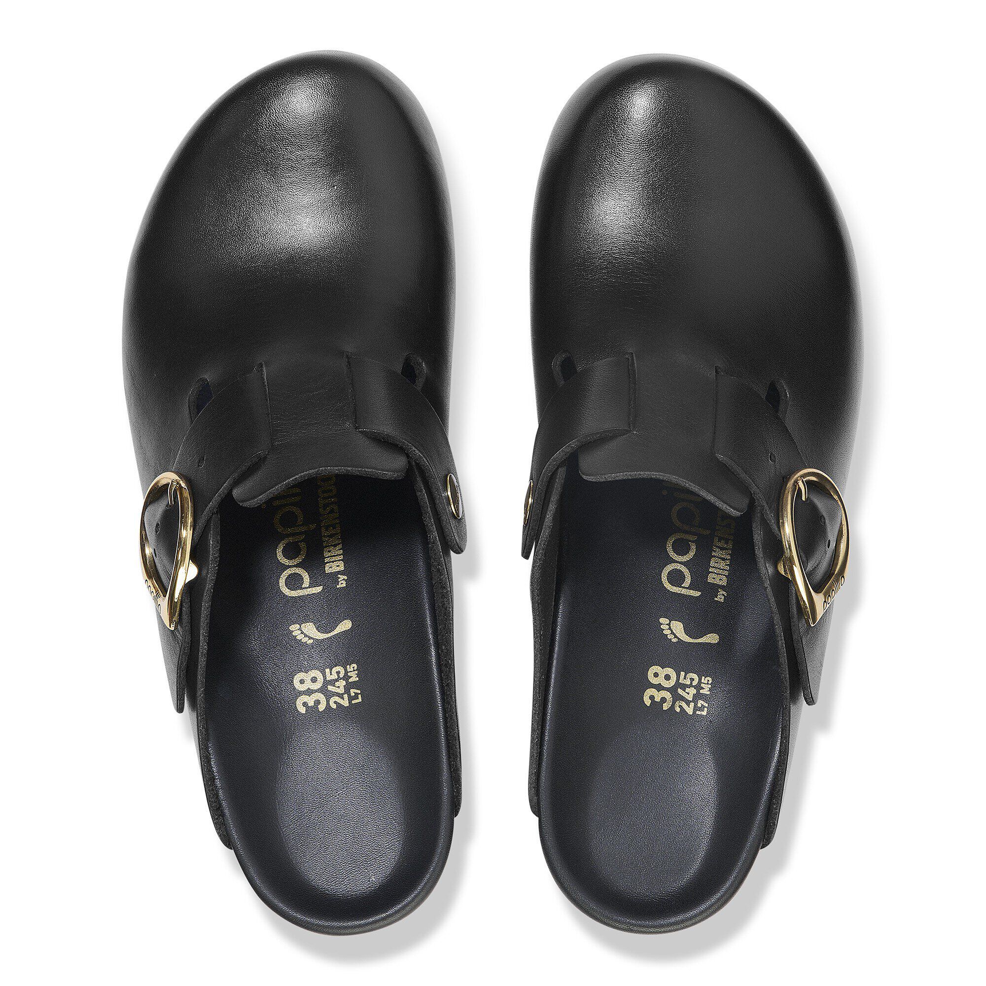 Fanny Leather Black/Black - View 2