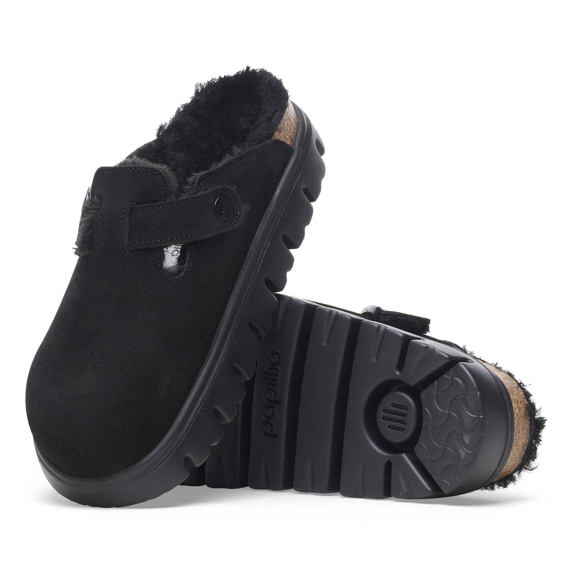 Boston PAP Chunky Shearling Suede Leather - View 4