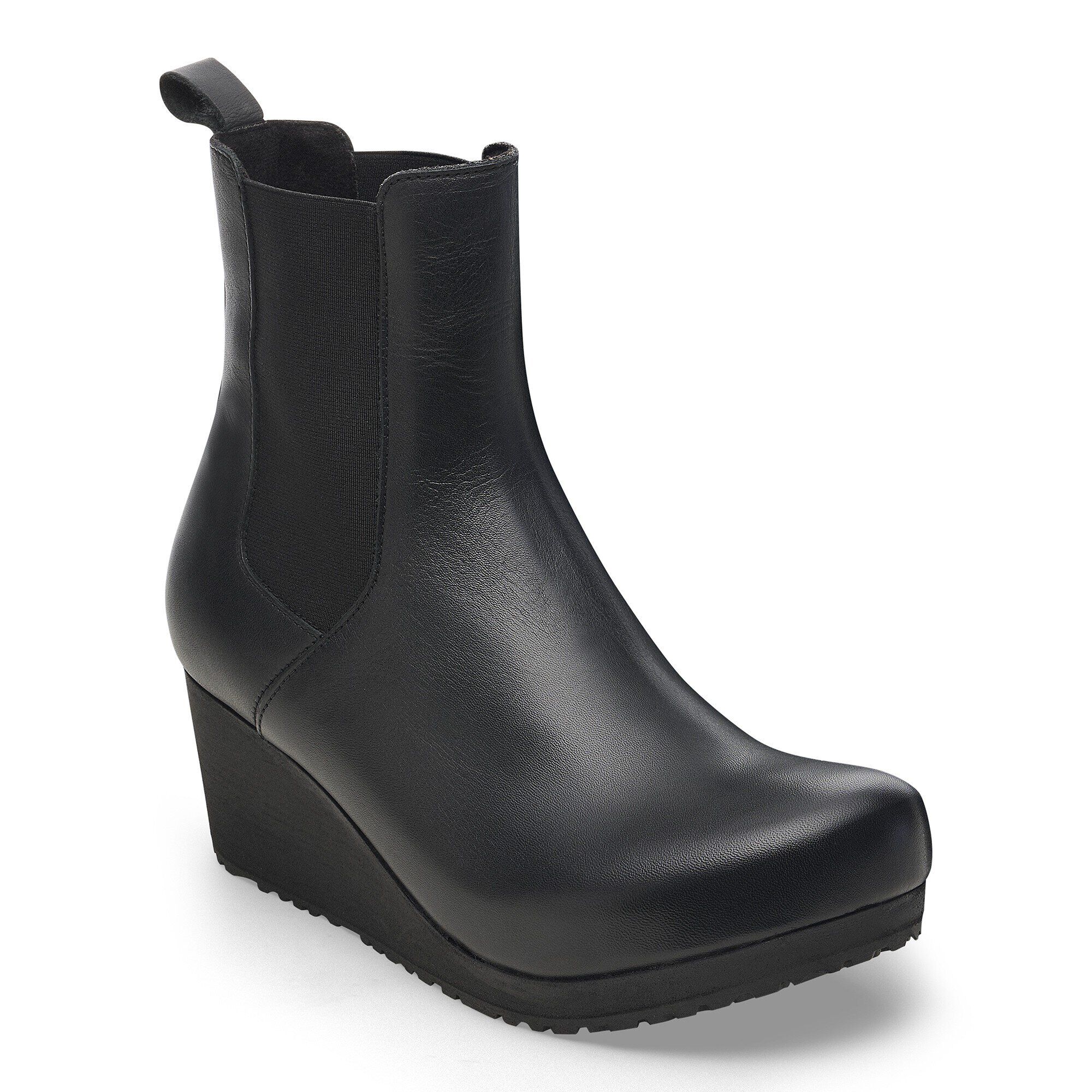 Ebba Slip On Leather Black/Black - Main image