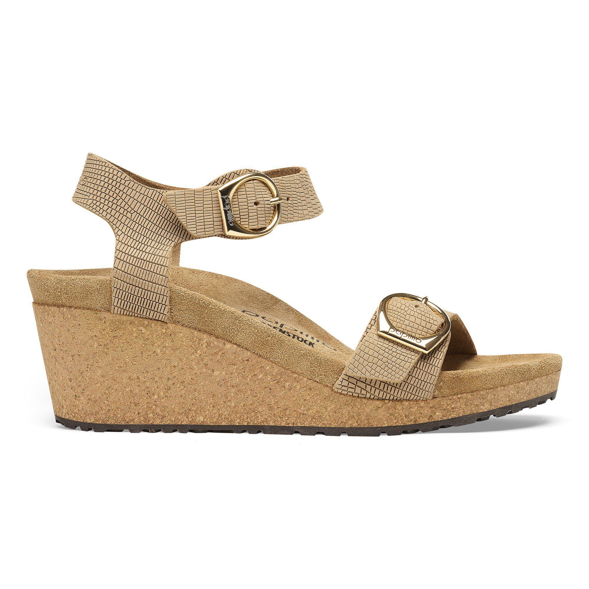 Soley Ring-Buckle Nubuck Leather Embossed - View 3