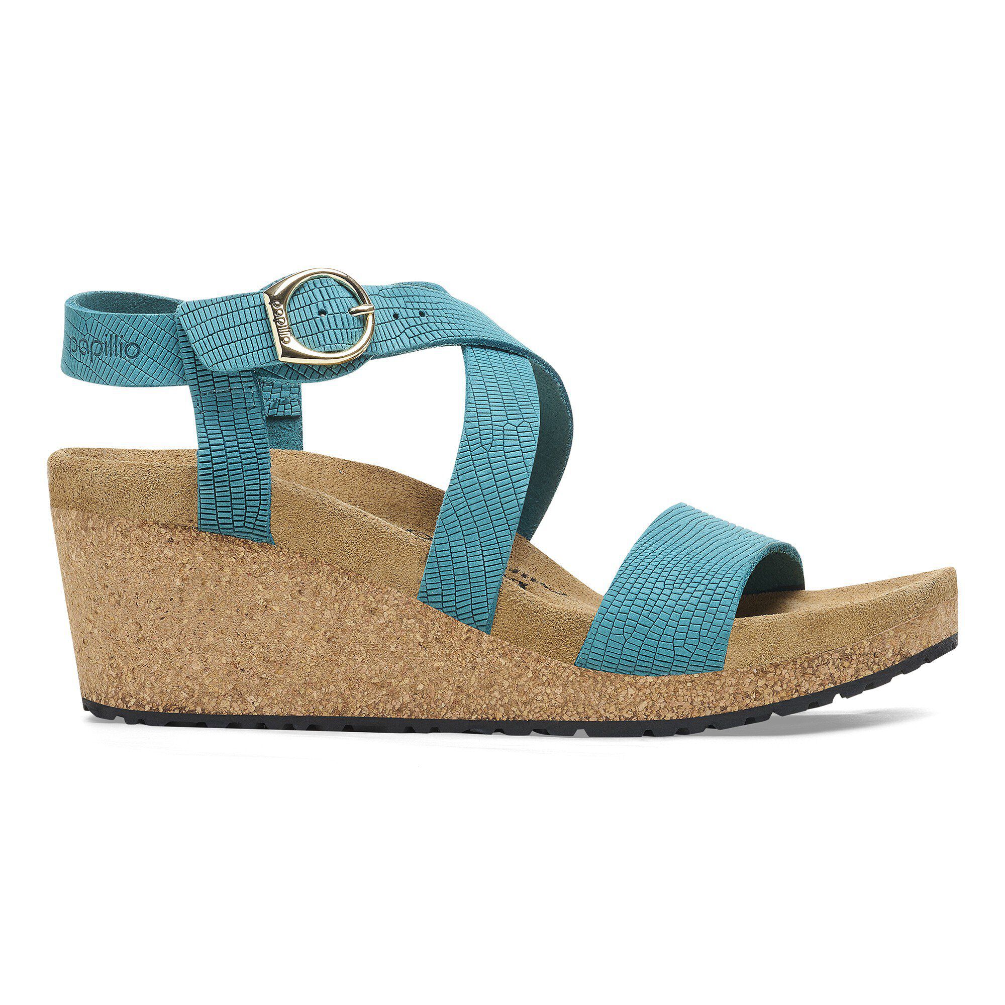 Sibyl Ring-Buckle Nubuck Leather Embossed - View 3