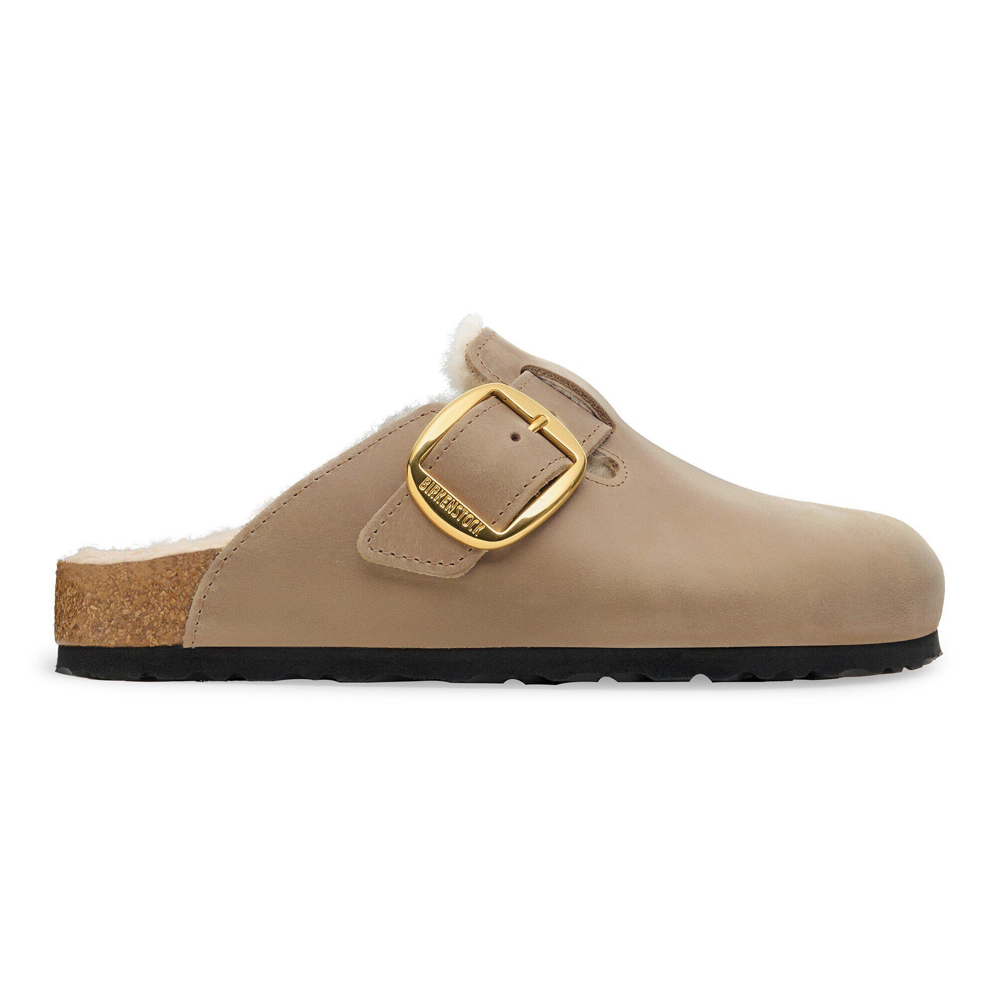 Boston Big Buckle Shearling Natural Leather Oiled - View 3