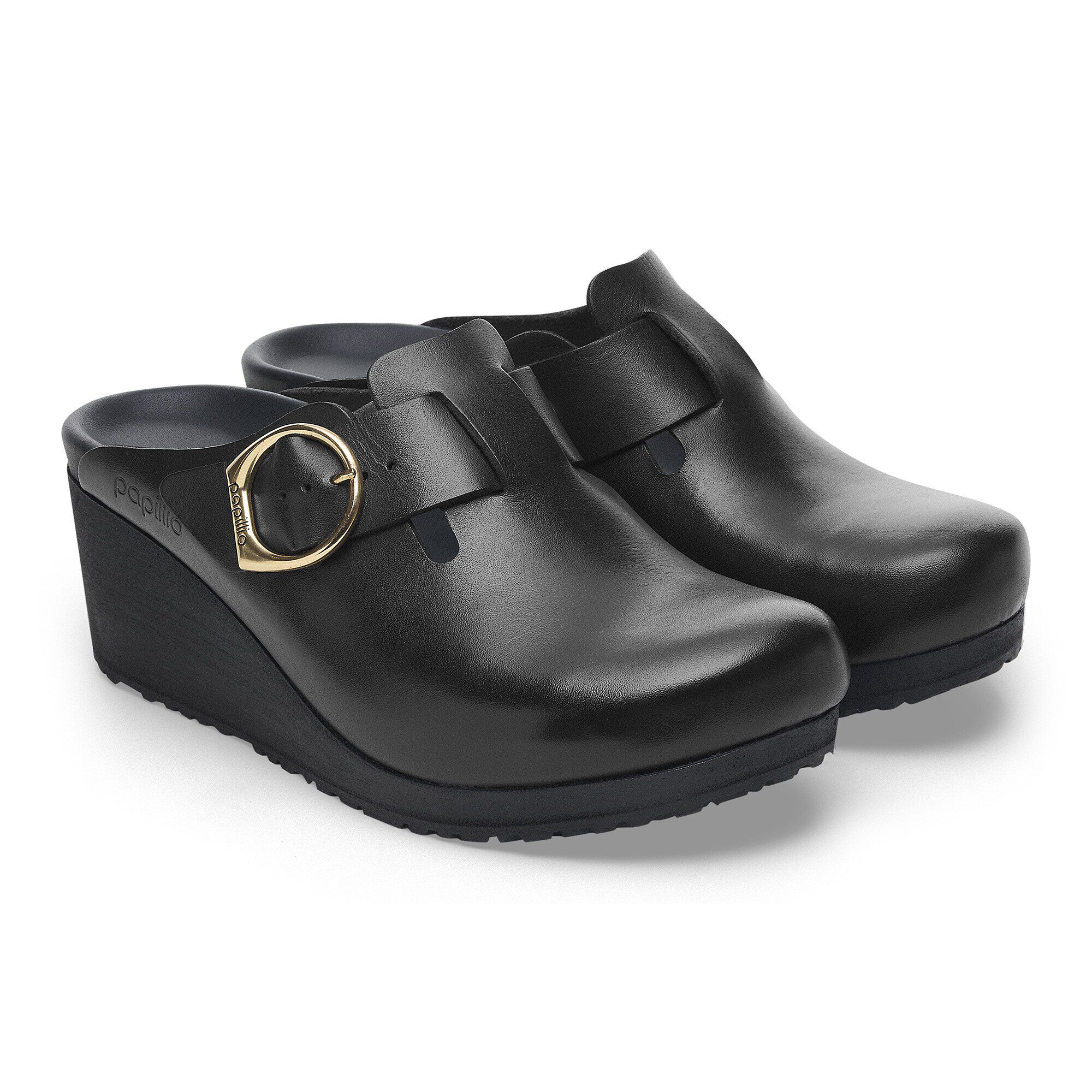 Fanny Leather Black/Black - View 6