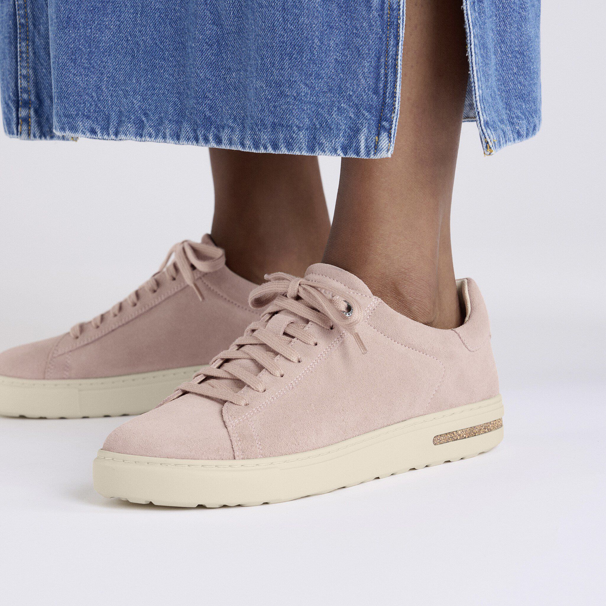 Bend Low Suede Leather Light Rose - View 5